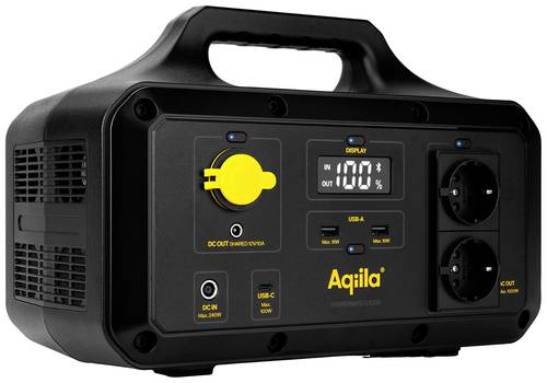 Aqiila Powerbird S1000 Powerstation LiFePO 4 Schwarz, Gelb von Aqiila