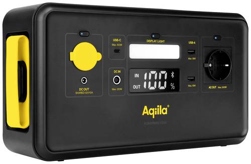Aqiila Powerbird S300 Powerstation LiFePO 4 Schwarz, Gelb von Aqiila