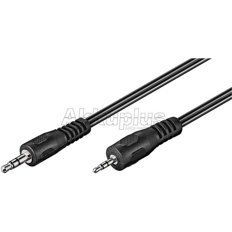 Audio Adapterkabel AUX, 3,5 mm zu 2,5 mm Stereo