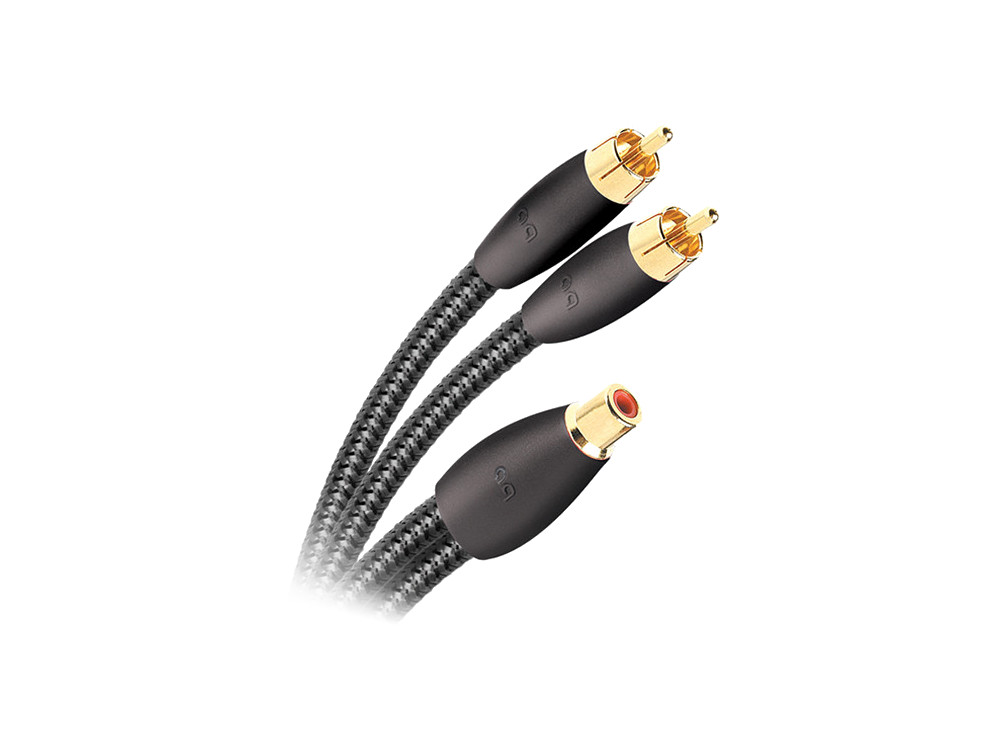 Audioquest F22M-FLX-X 1xKupplung auf 2xStecker Audioquest F22M-FLX-X 1xKupplung auf 2xStecker