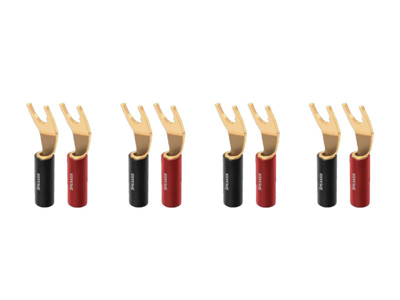Audioquest SureGrip100 Spades Gold/Beryllium (12er Pack)