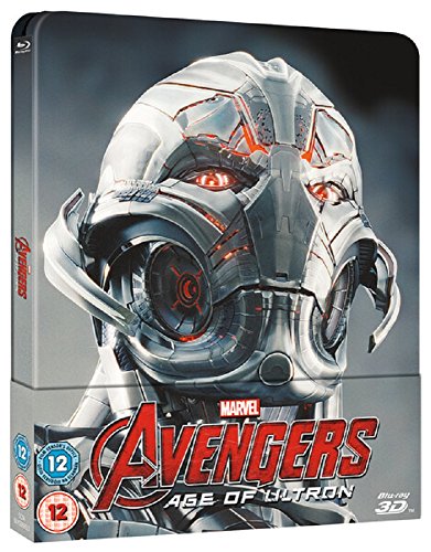 Avengers, Age of Ultron 3D, Steelbook, Blu-ray, ohne deutschen Ton, Zavvi exklusiv, Uncut, Region B Avengers, Age of Ultron 3D, Steelbook, Blu-ray, ohne deutschen Ton, Zavvi exklusiv, Uncut, Region B