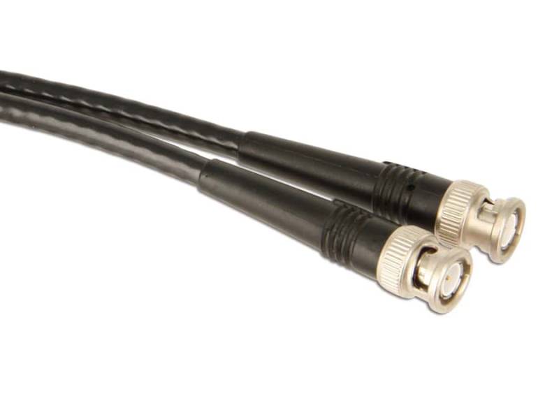 S-IMPULS BNC-Kabel, 0,5m, 50Ω, Stecker/Stecker, schwarz von S-IMPULS