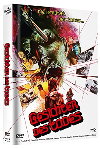 BR+DVD Gesichter des Todes - 2-Disc Mediabook (Cover C) - limitiert auf 555 St・k