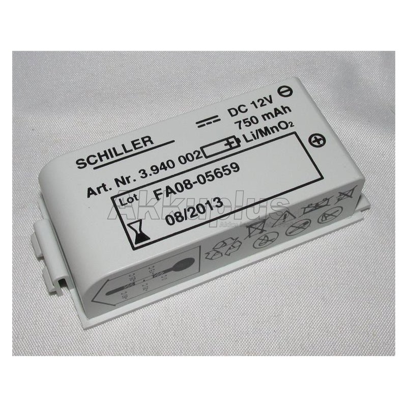Batteriereparatur - Zellentausch - SCHILLER 3.940 002 / Defibrillator Easyport - 12 Volt LiMnO2