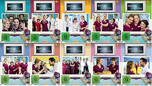 Bettys Diagnose Staffel 1-8 (1+2+3+4.1+4.2+5.1+5.2+6+7+8, 1 bis 8) [DVD Set]