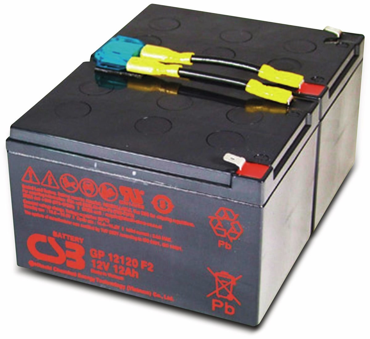 CSB Blei-Akkumulator, 24 V-, 12 Ah, geeignet für APC RBC6 CSB Blei-Akkumulator, 24 V-, 12 Ah, geeignet für APC RBC6 von CSB