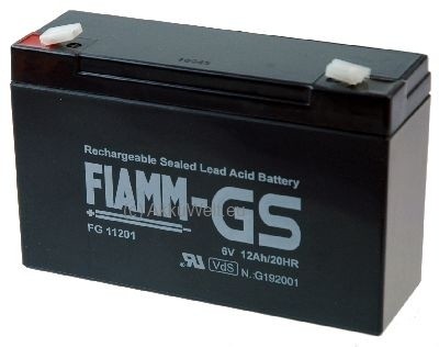 Blei Gel Akku Fiamm FG11201 für Futterboot Köderboot RTR Blei Gel Akku Fiamm FG11201 für Futterboot Köderboot RTR