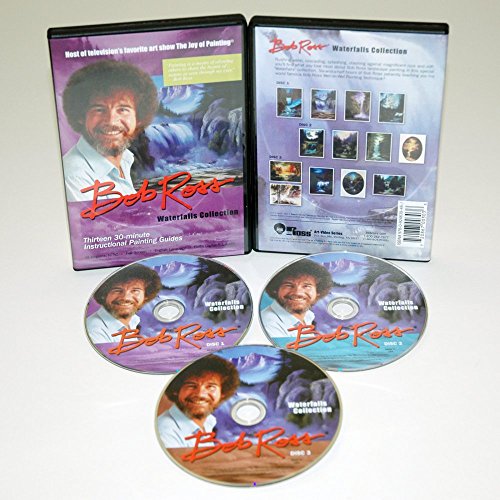 Bob Ross DVD. Waterfall Collection. 390 Minutes. von Weber