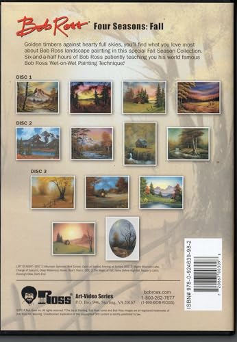 Bob Ross the Joy of Painting: Fall Collection [DVD] [Import] von Bayview Entertainment/Widowmaker