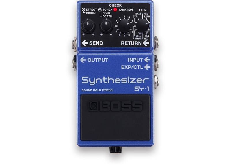 Boss SY-1 Synthesizer, Effektgerät für E-Gitarre & E-Bass