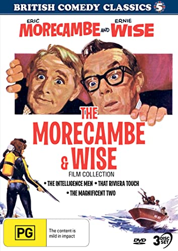 British Comedy Classics 5 - The Morecambe & Wise Film Collection: The Intelligence Men, That Riviera Touch, The Magnificent Two British Comedy Classics 5 - The Morecambe & Wise Film Collection: The Intelligence Men, That Riviera Touch, The Magnificent Two von ViaVision