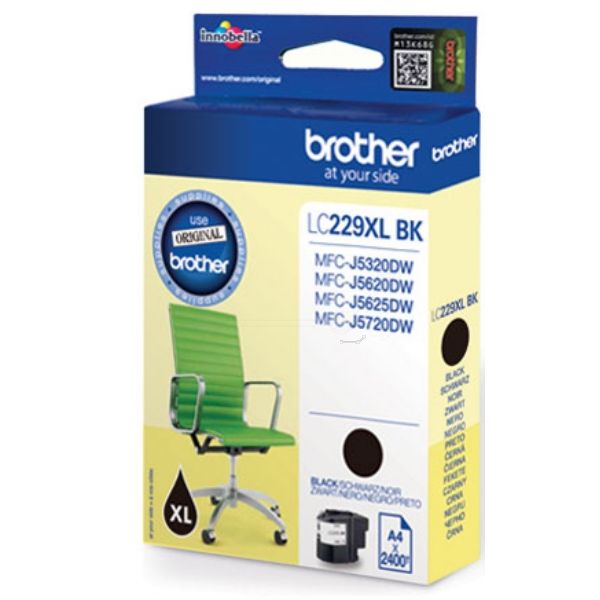 Brother LC-229XLBK Original Tintenpatrone schwarz Brother LC-229XLBK Original Tintenpatrone schwarz