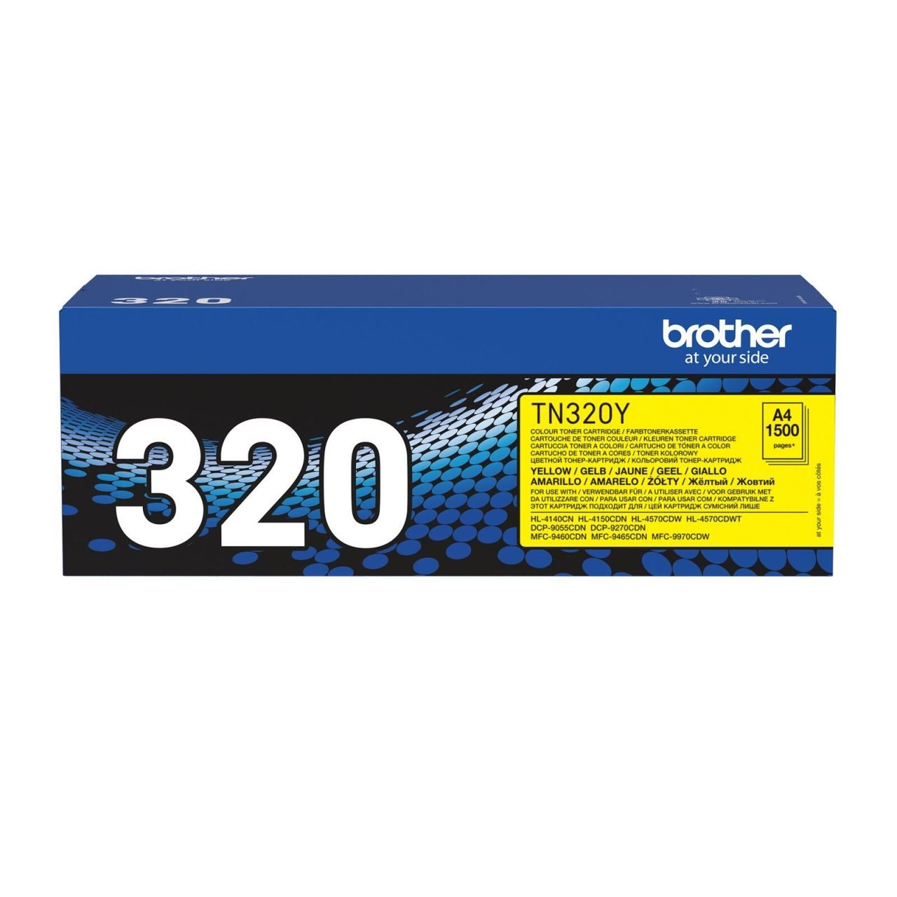 Brother Original TN320Y Toner gelb 1.500 Seiten (TN-320Y)