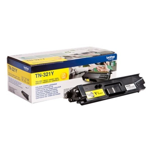 Brother TN-321Y Original Toner-Kit gelb Brother TN-321Y Original Toner-Kit gelb