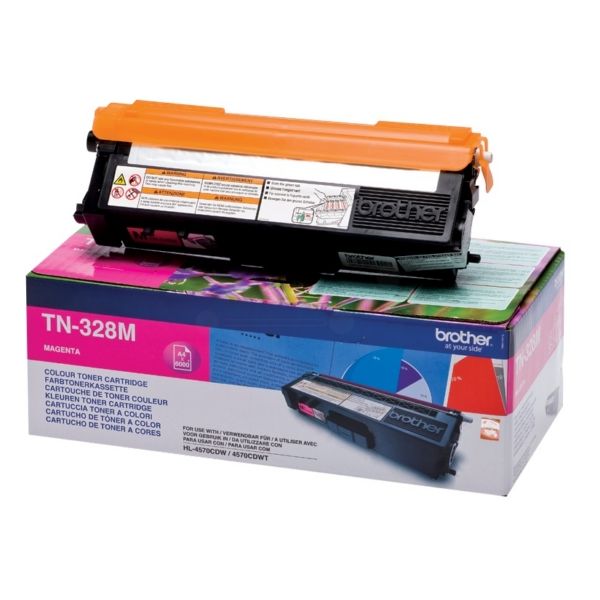Brother TN-328M Original Toner magenta Brother TN-328M Original Toner magenta