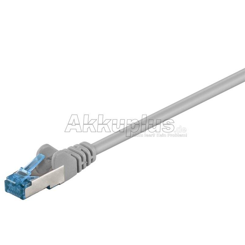 CAT 6A Patchkabel, S/FTP (PiMF), grau