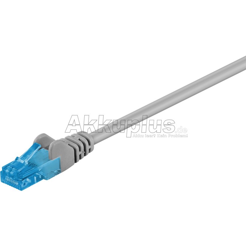 CAT 6A Patchkabel, U/UTP, grau