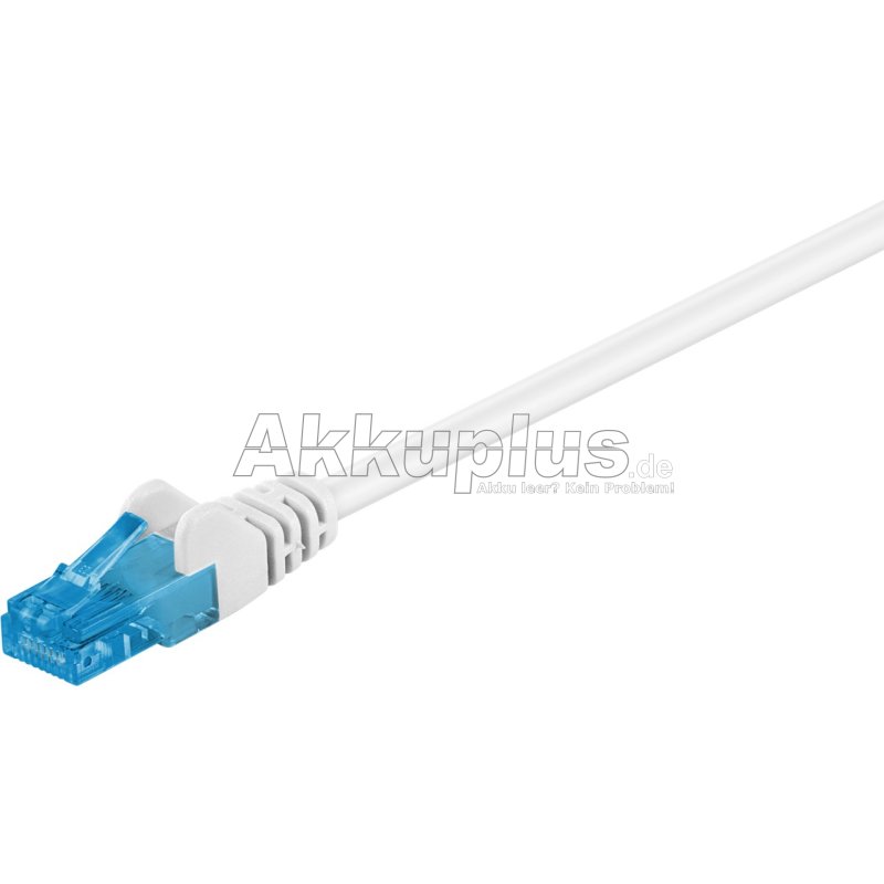 CAT 6A Patchkabel, U/UTP, weiß