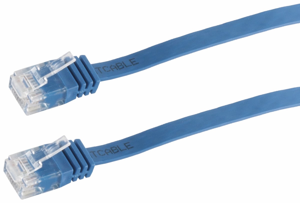 CAT.6 Patchkabel, 15 m, blau