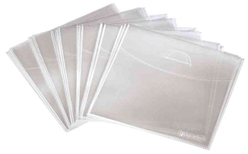 CD-/DVD-Schutzhüllen, PP, 25er-Pack, Transparent