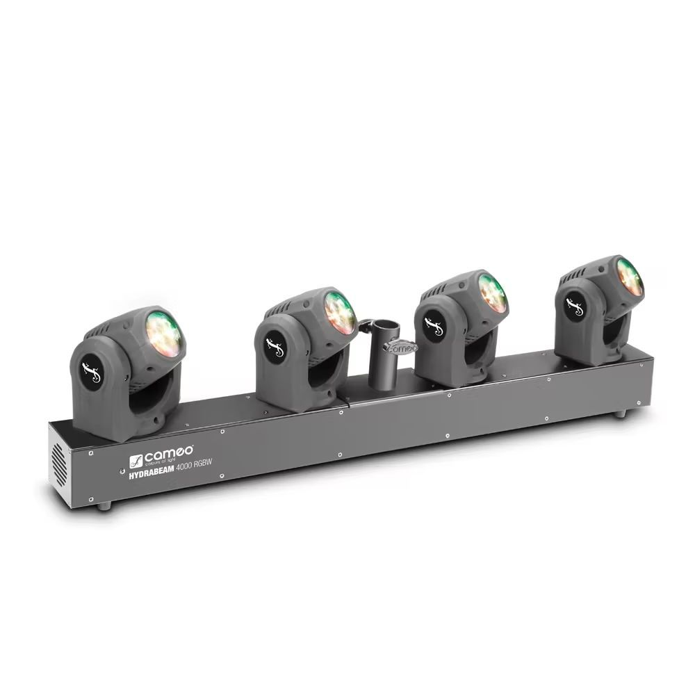 Cameo HYDRABEAM 4000 RGBW Lichtanlage mit 4x 32 W RGBW LED Movingheads Cameo HYDRABEAM 4000 RGBW Lichtanlage mit 4x 32 W RGBW LED Movingheads