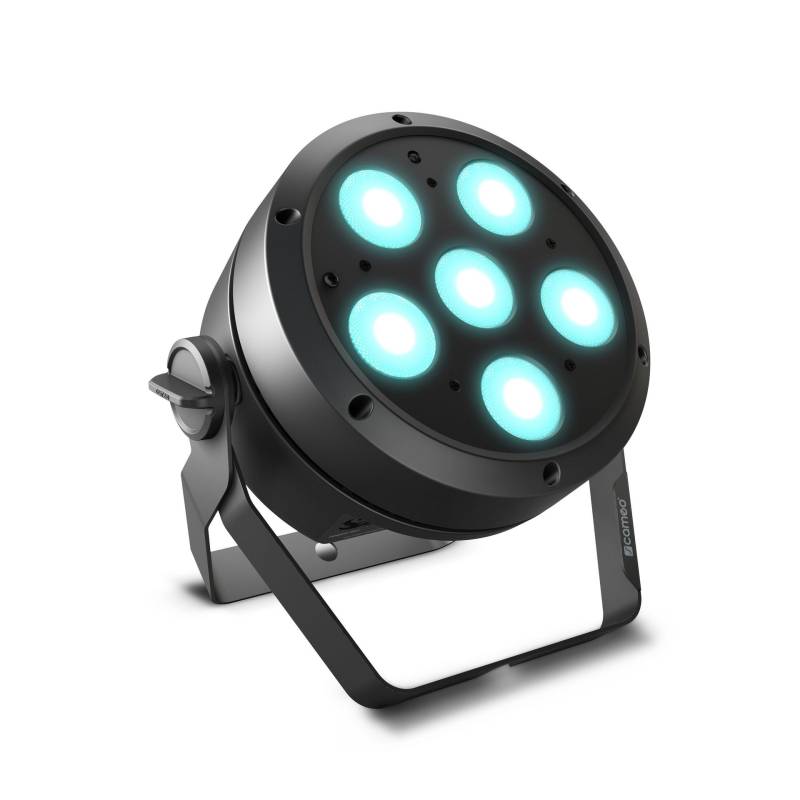 Cameo ROOT PAR 6 schwarz 6 x 12W RGBAW + UV LED PAR Scheinwerfer