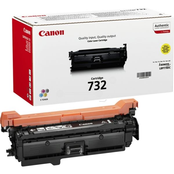 Canon 732Y Original Tonerkartusche gelb Canon 732Y Original Tonerkartusche gelb