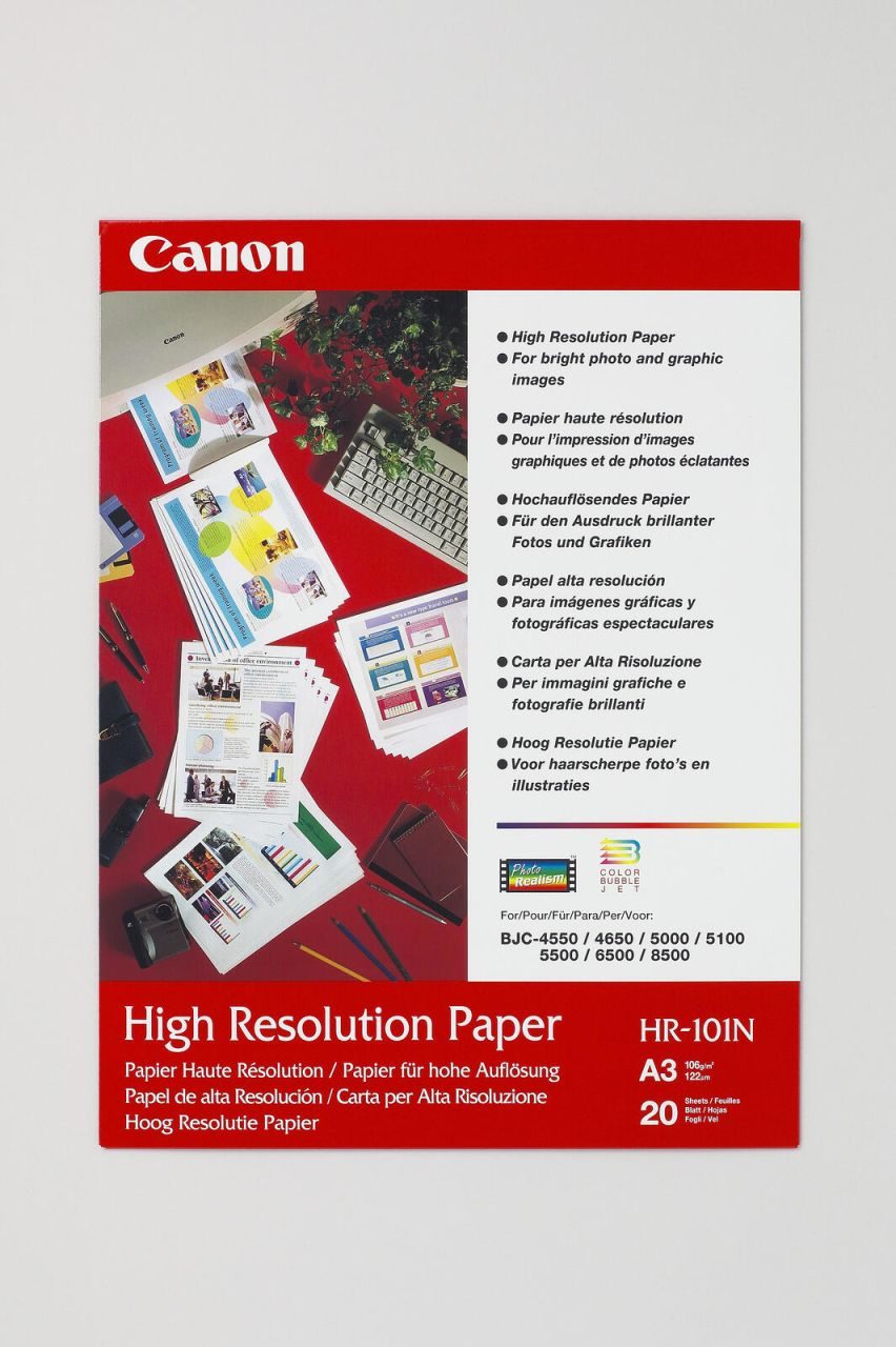 Canon HR-101N Papier hochauflösend A3 297x420mm 106 g/m² - 20 Blatt