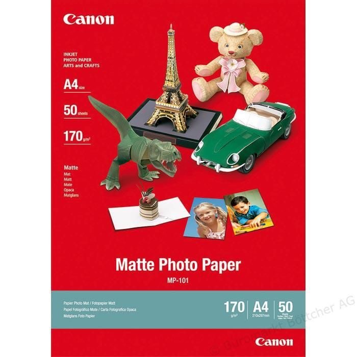 Canon MP-101 Fotopapier matt A4 210x297mm 170 g/m² - 50 Blatt