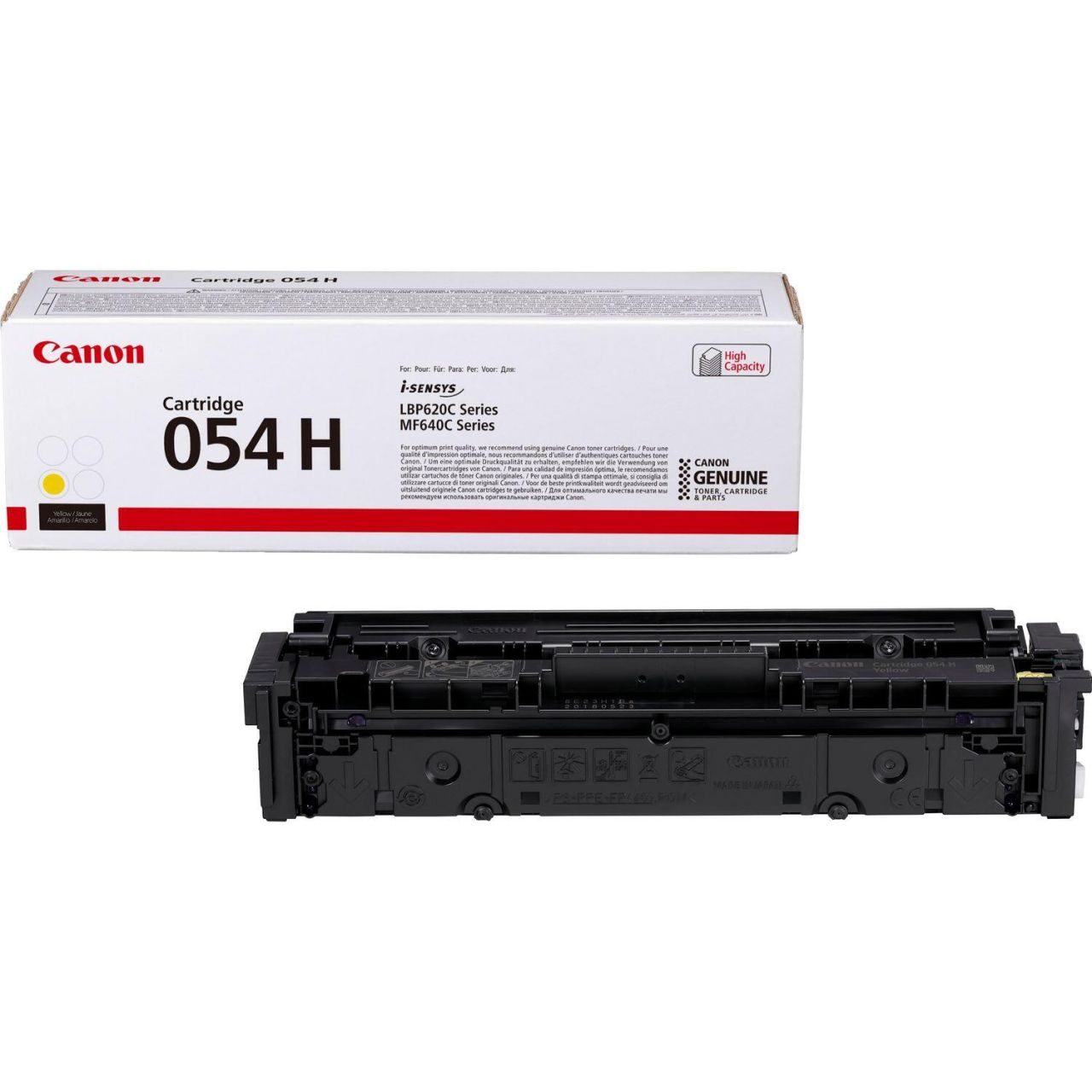 Canon Original 054 H Toner - gelb 2.300 Seiten (3027C002)