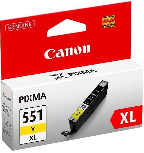 Canon Original CLI-551Y XL Druckerpatrone - gelb 680 Seiten