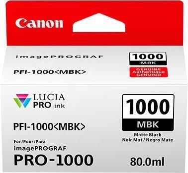 Canon Original PFI-1000MBK Druckerpatrone - schwarz matt (0545C001)