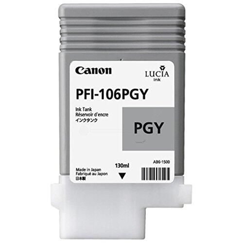Canon Original PFI-106PGY Druckerpatrone - grau hell 130ml