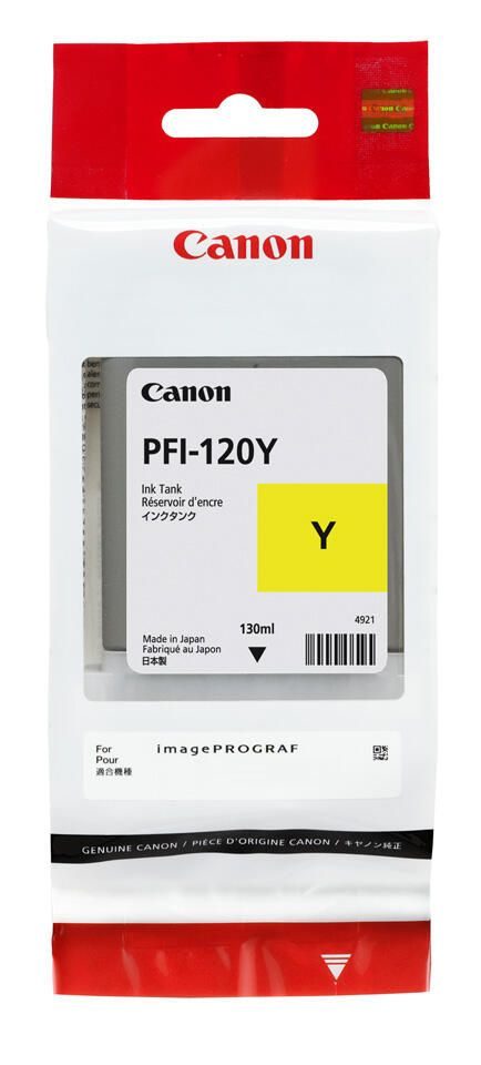 Canon Original PFI-120Y Druckerpatrone - gelb 130ml
