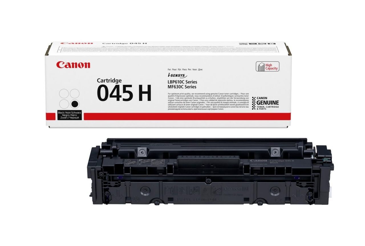 Canon Original Toner 045H schwarz hohe Ergiebigkeit 2.800 Seiten (1246C002)