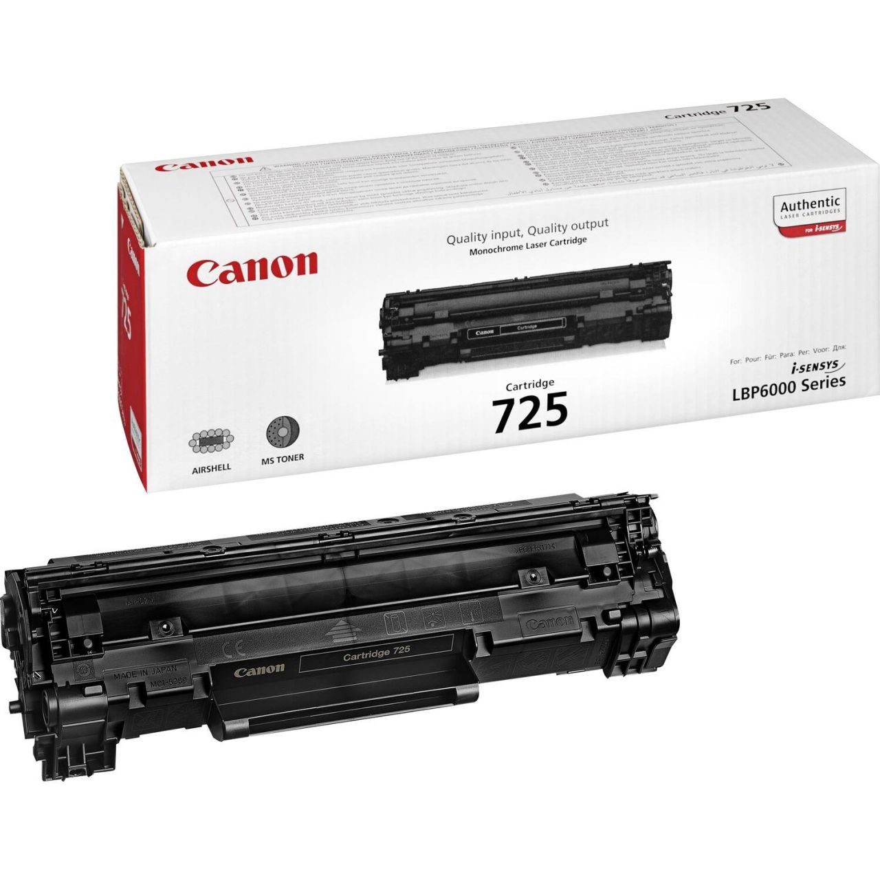 Canon Original Toner 725 schwarz 1.600 Seiten (3484B002)