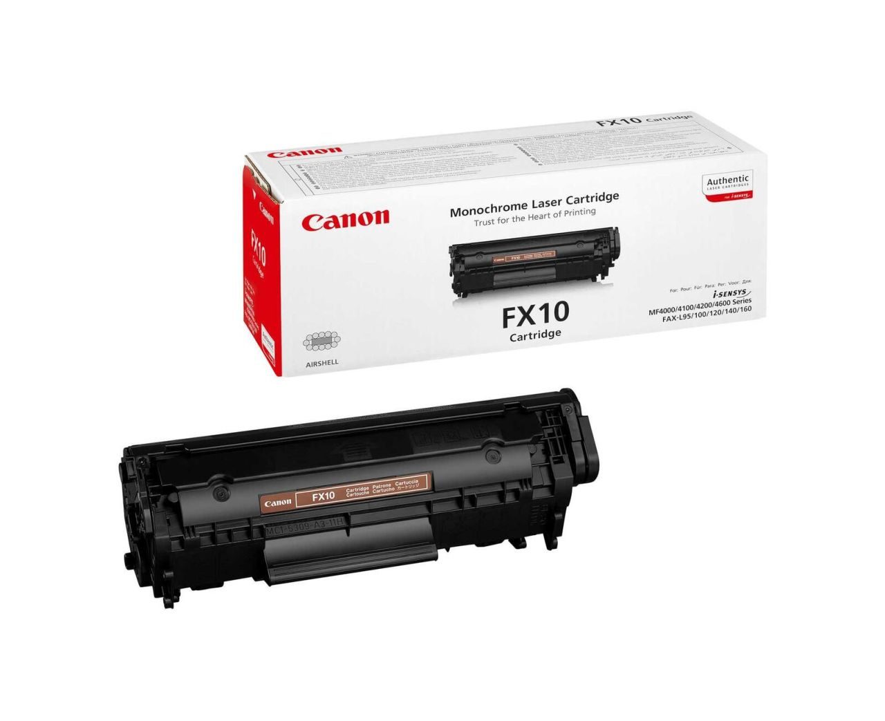 Canon Original Toner FX-10 schwarz 2.000 Seiten (0263B002)