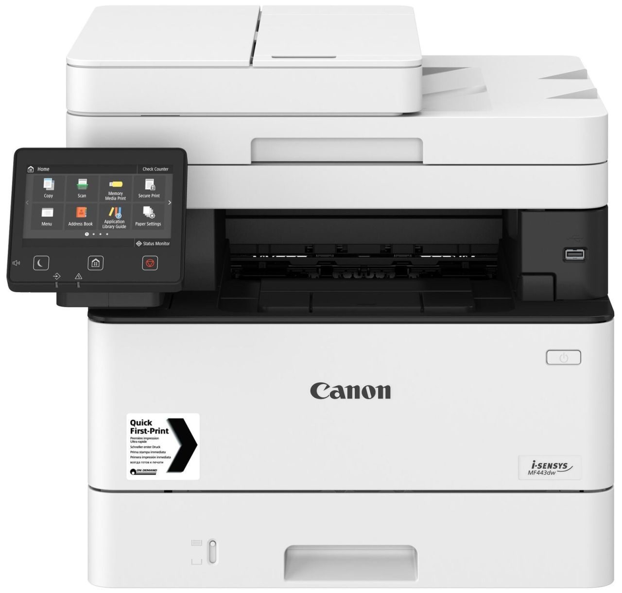 Canon i-SENSYS MF443dw Laser-Multifunktionsdrucker s/w