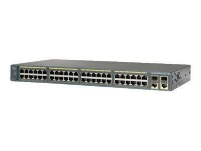 Cisco Catalyst 2960-48PST-S Switch Rackmount WS-C2960+48PST-S