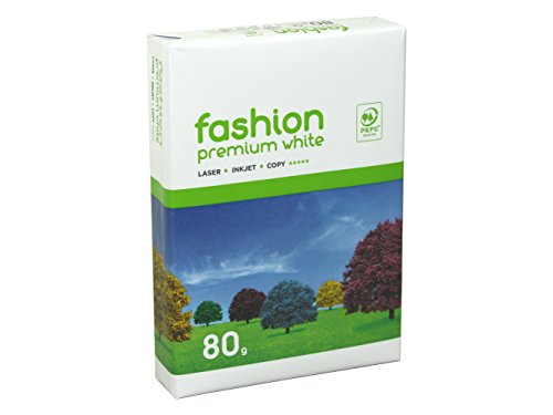 Clairefontaine Premium Kopierpapier"FASHION" DIN A4 mit 80g/m², 500 Bl.