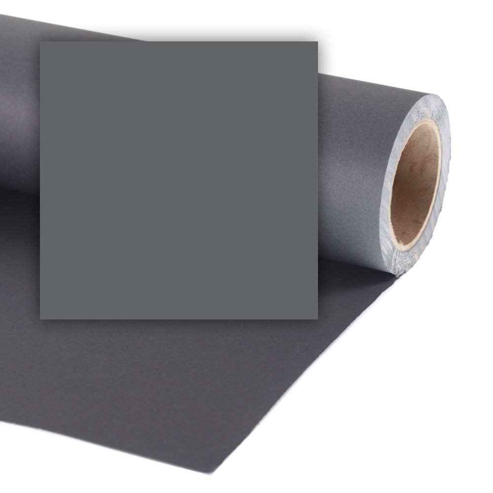 Colorama Hintergrundkarton 2,72 x 11m - Charcoal Colorama Hintergrundkarton 2,72 x 11m - Charcoal