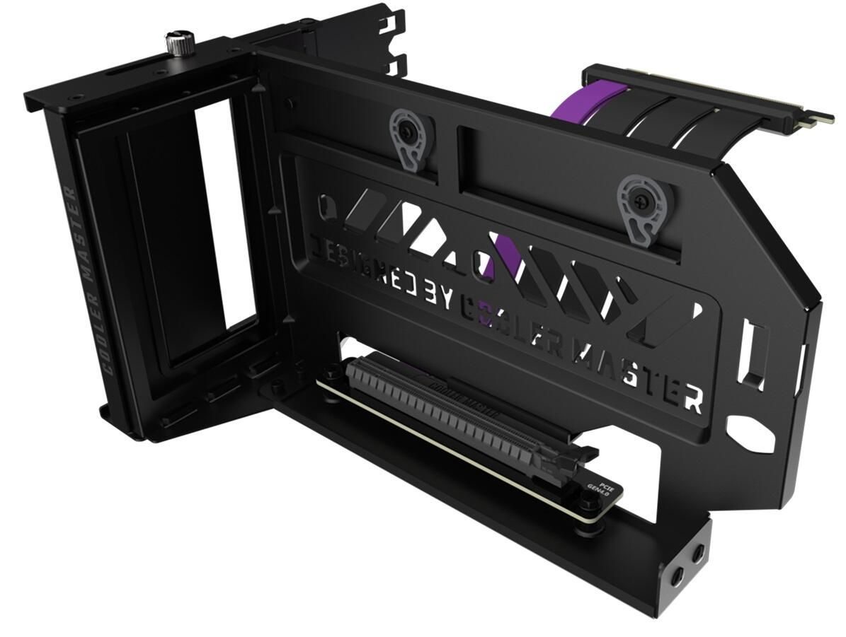 Cooler Master Vertical Graphics Card Holder Kit V3 mit PCIe 4.0 Riser-Kabel