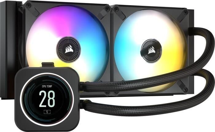 Corsair H100i iCUE Elite LCD Display