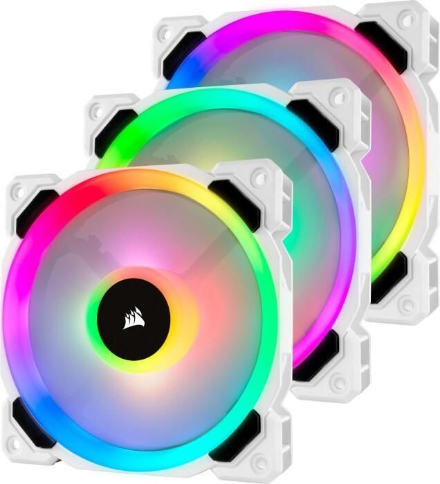 Corsair LL120 RGB Dual Light Loop - Weiß