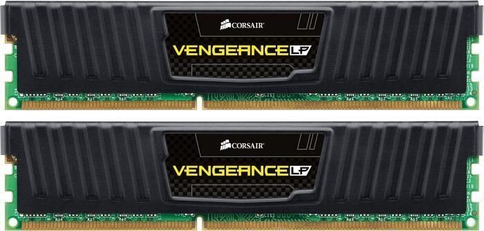 Corsair Vengeance LP schwarz DIMM Kit 16GB, DDR3-1600, CL9-9-9-24