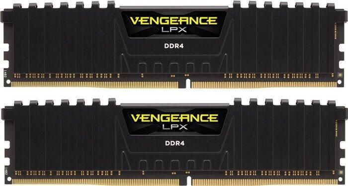 Corsair Vengeance LPX schwarz DIMM Kit 16GB, DDR4-3600, CL18-22-22-42