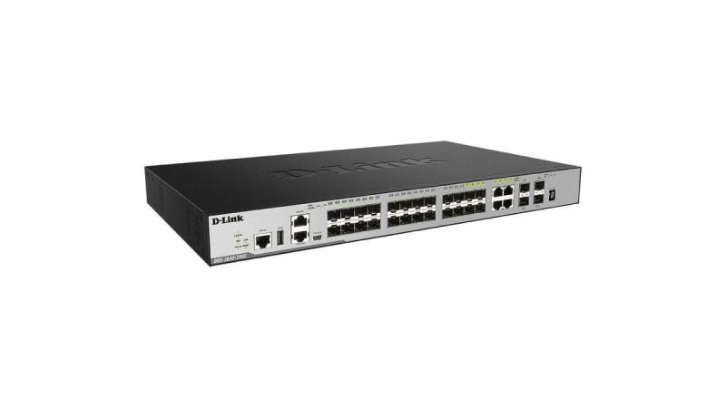 D-Link DGS-3630-28TC 20-Port Gigabit 4-Port Combo Gigabit SFP 4-Port 10GBit/s SFP+ Switch