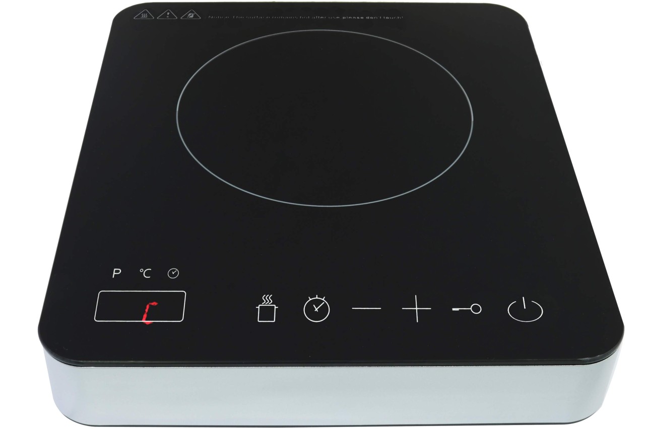 DESKI Induktionskochfeld mit Touch Display elektrisch Ø22 cm Kochplatte DESKI Induktionskochfeld mit Touch Display elektrisch Ø22 cm Kochplatte