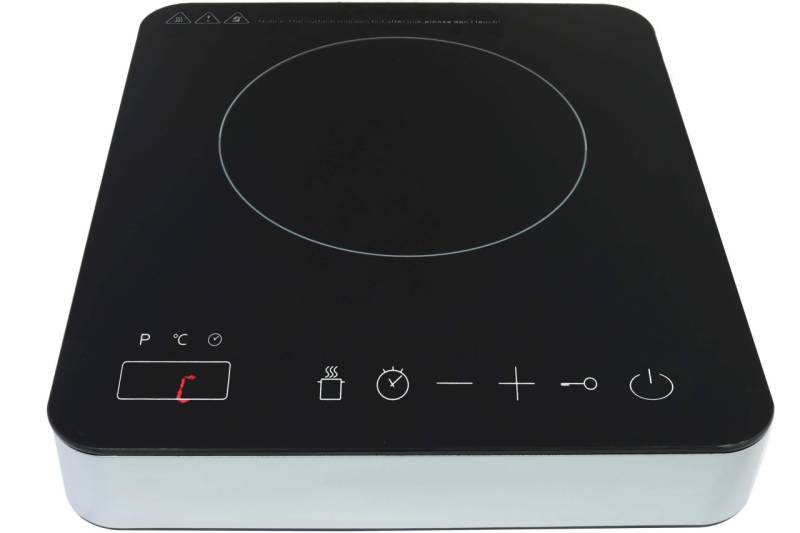 DESKI Induktionskochfeld mit Touch Display elektrisch Ø22 cm Kochplatte